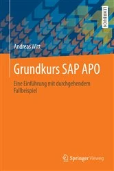 Book cover of Grundkurs SAP APO by Andreas Witt