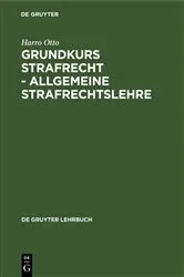 Book cover of Grundkurs Strafrecht - Allgemeine Strafrechtslehre (6th ed.) by Unknown