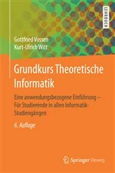 Book cover of Grundkurs Theoretische Informatik (6th ed.) by Gottfried Vossen