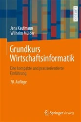 Book cover of Grundkurs Wirtschaftsinformatik (10th ed.) by Jens Kaufmann