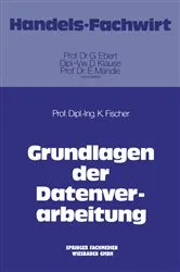 Book cover of Grundlagen der Datenverarbeitung by Unknown