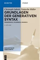 Book cover of Grundlagen der generativen Syntax (2nd ed.) by Christoph Gabriel