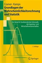 Book cover of Grundlagen der Wahrscheinlichkeitsrechnung und Statistik (2nd ed.) by Unknown