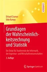 Book cover of Grundlagen der Wahrscheinlichkeitsrechnung und Statistik (3rd ed.) by Erhard Cramer