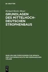 Book cover of Grundlagen des mittelhochdeutschen Strophenbaus by Unknown