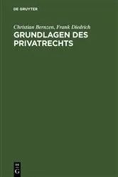 Book cover of Grundlagen des Privatrechts by Unknown
