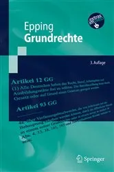 Book cover of Grundrechte (3rd ed.) by Unknown