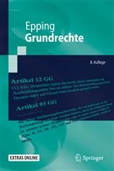 Book cover of Grundrechte (8th ed.) by Volker Epping