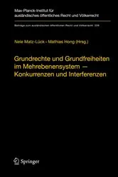 Book cover of Grundrechte und Grundfreiheiten im Mehrebenensystem – Konkurrenzen und Interferenzen by Nele Matz-Lück