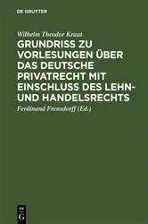 Book cover of Grundriß zu Vorlesungen über das deutsche Privatrecht mit Einschluß des Lehn- und Handelsrechts (6th ed.) by Unknown