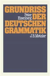 Book cover of Grundriss der deutschen Grammatik by Peter Eisenberg