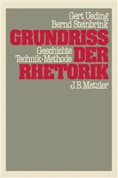 Book cover of Grundriss der Rhetorik (2nd ed.) by Bernd Steinbrink