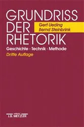 Book cover of Grundriss der Rhetorik (3rd ed.) by Unknown