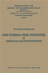 Book cover of Grundriss der Statistik. II. Gesellschaftsstatistik by Unknown