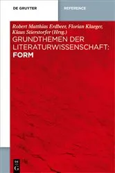 Book cover of Grundthemen der Literaturwissenschaft: Form by Robert Matthias Erdbeer