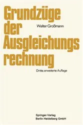Book cover of Grundzüge der Ausgleichungsrechnung (3rd ed.) by Walter Großmann
