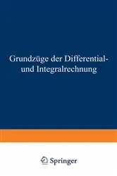 Book cover of Grundzüge der Differential- und Integralrechnung (4th ed.) by Unknown