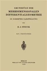 Book cover of Grundzüge der Mehrdimensionalen Differentialgeometrie by D.J. Struik
