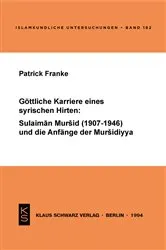 Book cover of Göttliche Karriere eines syrischen Hirten by Patrick Franke
