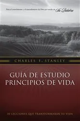 Book cover of Guía de estudio Principios de Vida by Charles F. Stanley