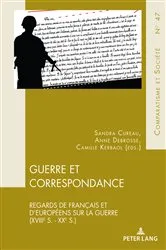 Book cover of Guerre et Correspondance by Sandra Cureau