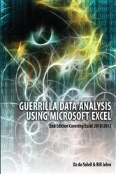 Book cover of Guerrilla Data Analysis Using Microsoft Excel by Oz du Soleil