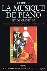 Book cover of Guide de la musique de piano et de clavecin by François-René Tranchefort