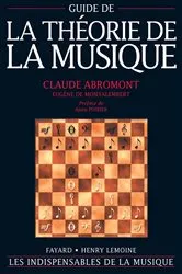 Book cover of Guide de la théorie de la musique by Claude Abromont