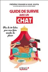 Book cover of Guide de survie avec un chat by Unknown