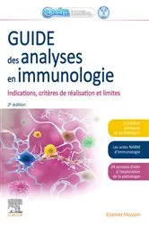 Book cover of Guide des analyses en immunologie (2nd ed.) by ASSIM