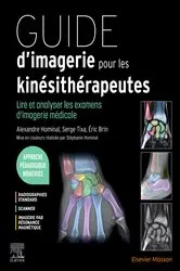 Book cover of Guide d'imagerie pour les kinésithérapeutes by Alexandre Hominal