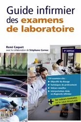 Book cover of Guide infirmier des examens de laboratoire (3rd ed.) by Unknown