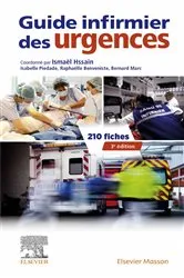 Book cover of Guide infirmier des urgences (3rd ed.) by Ismaël Hssain