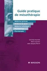 Book cover of Guide pratique de mésothérapie by Christian Bonnet