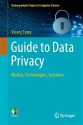 Book cover of Guide to Data Privacy by Vicenç Torra