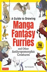 Book cover of Guide to Drawing Manga Fantasy Furries by Ryo Sumiyoshi