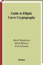 Book cover of Guide to Elliptic Curve Cryptography by Darrel Hankerson