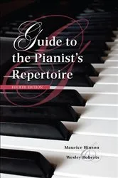 Book cover of Guide to the Pianist's Repertoire by Maurice Hinson