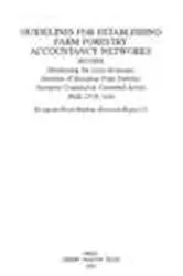 Book cover of Guidelines for establishing farm forestry accountancy networks by A Niskanen
