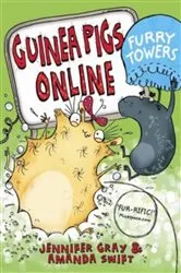 Book cover of Guinea Pigs Online: Furry Towers by Jennifer Gray