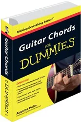Book cover of Guitar Chords for Dummies by Unknown