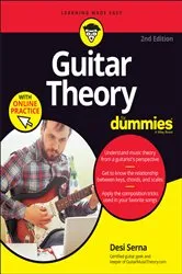 Book cover of Guitar Theory For Dummies with Online Practice (2nd ed.) by Desi Serna