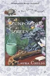 Book cover of Gunpowder Green by Laura Childs