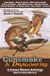 Book cover of Gunsmoke & Dragonfire by Diane Morrison