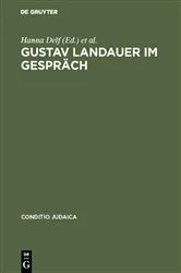 Book cover of Gustav Landauer im Gespräch by Hanna Delf