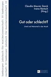 Book cover of Gut oder schlecht? by Musikwissenschaftliches Institut