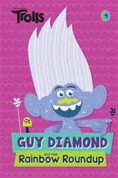 Book cover of Guy Diamond and the Rainbow Roundup (DreamWorks Trolls) by David Lewman