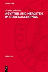 Book cover of Ägypter und Meroiten im Dodekaschoinos by Adelheid Burkhardt