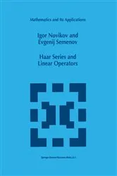Book cover of Haar Series and Linear Operators by I. Novikov