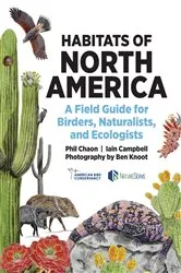 Book cover of Habitats of North America by Phil Chaon